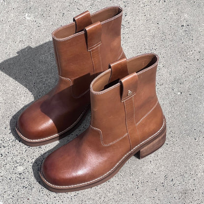 COPENHAGEN SHOES SAY MORE - BROWN/TAN Boots 125 TAN