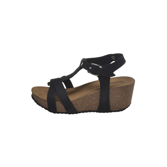 COPENHAGEN SHOES SELANA Wedge sandals 001 Black