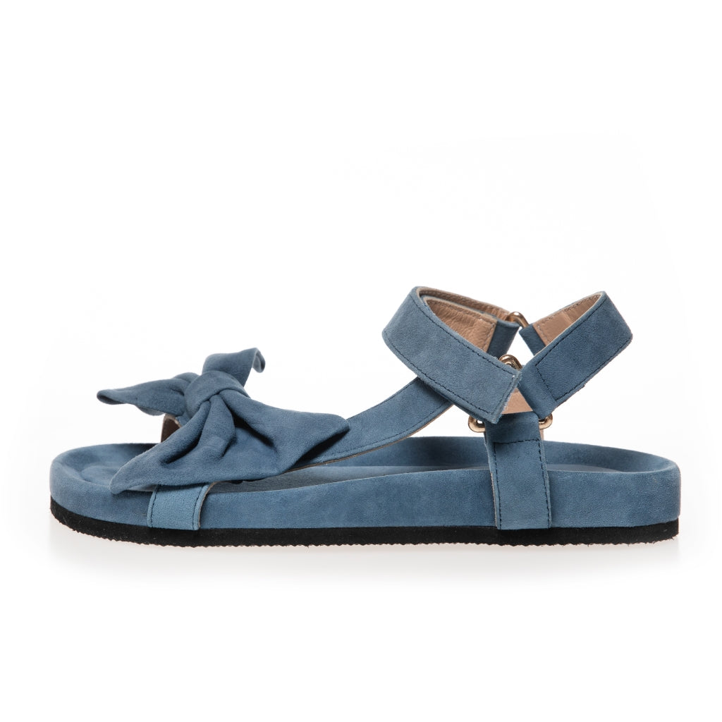 COPENHAGEN SHOES SKY AND DIAMONDS 23 SUEDE Sandals 1012 Denim Blue