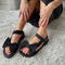 COPENHAGEN SHOES SKY AND DIAMONDS 23 SUEDE Sandals 0001 BLACK