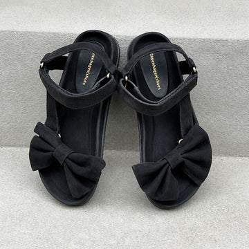COPENHAGEN SHOES SKY AND DIAMONDS 24 SUEDE Sandals 0001 BLACK SUEDE