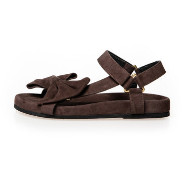 COPENHAGEN SHOES SKY AND DIAMONDS 24 SUEDE Sandals 004 Dark brown