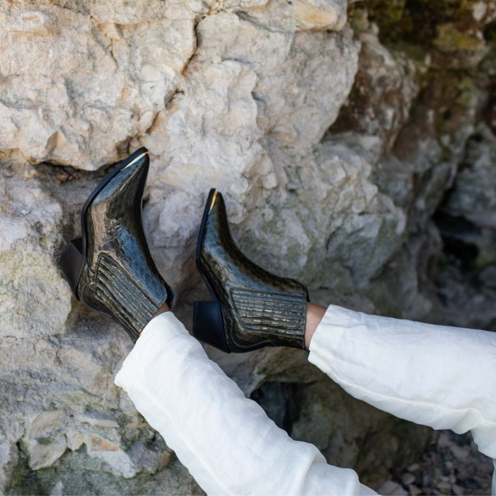 COPENHAGEN SHOES STAGE 21 Copenhagenshoes by Josefine Valentin Boots 019 Green