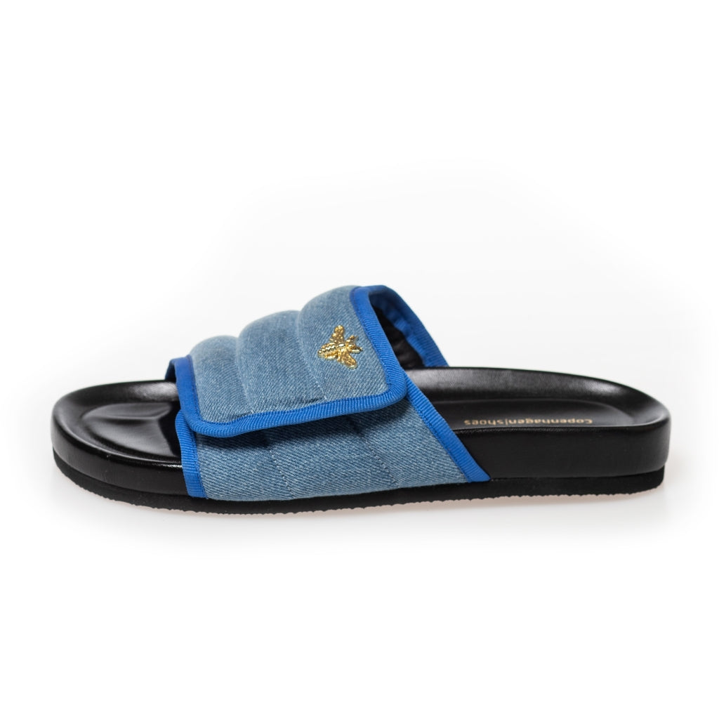 COPENHAGEN SHOES STORIES - JEANS Slippers 456 LIGHT BLUE