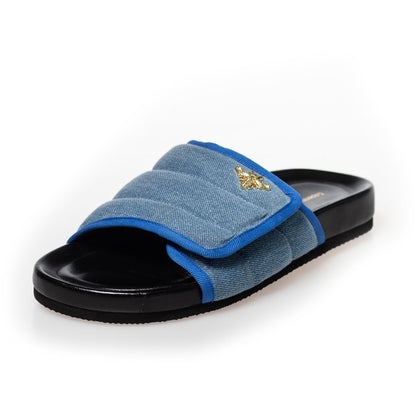 COPENHAGEN SHOES STORIES - JEANS Slippers 456 LIGHT BLUE