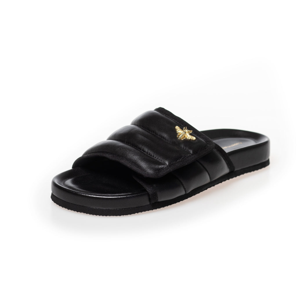 COPENHAGEN SHOES STORIES - LEATHER Slippers 0001 BLACK