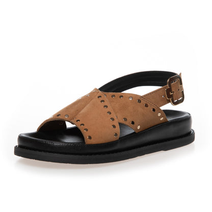 COPENHAGEN SHOES STRONGER STUDS Sandals 504 SAFARI