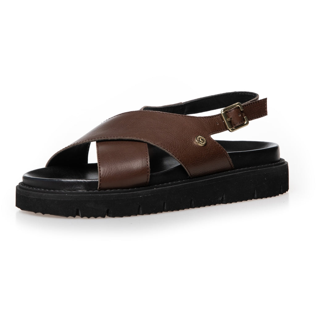 COPENHAGEN SHOES SUMMERTIME Sandals 0018 DK BROWN