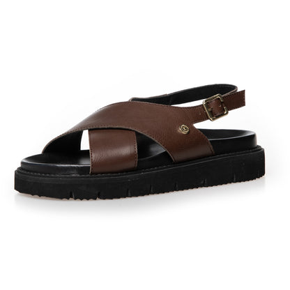 COPENHAGEN SHOES SUMMERTIME Sandals 0018 DK BROWN