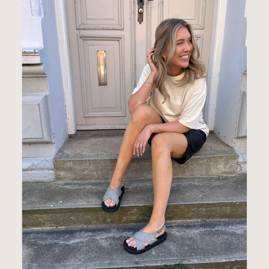 COPENHAGEN SHOES SUMMERTIME Sandals 0741 GREY DENIM