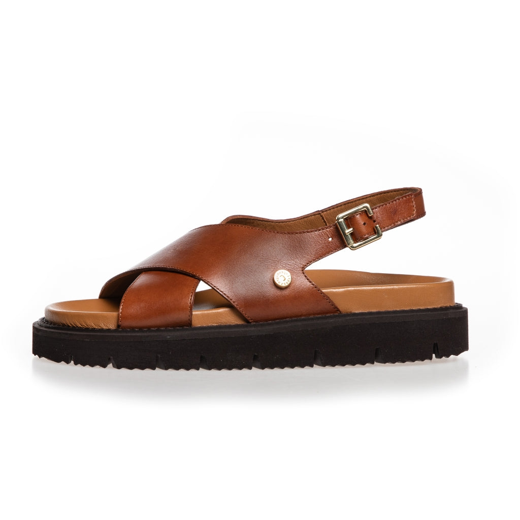 COPENHAGEN SHOES SUMMERTIME COGNAC Sandals 0241 COGNAC