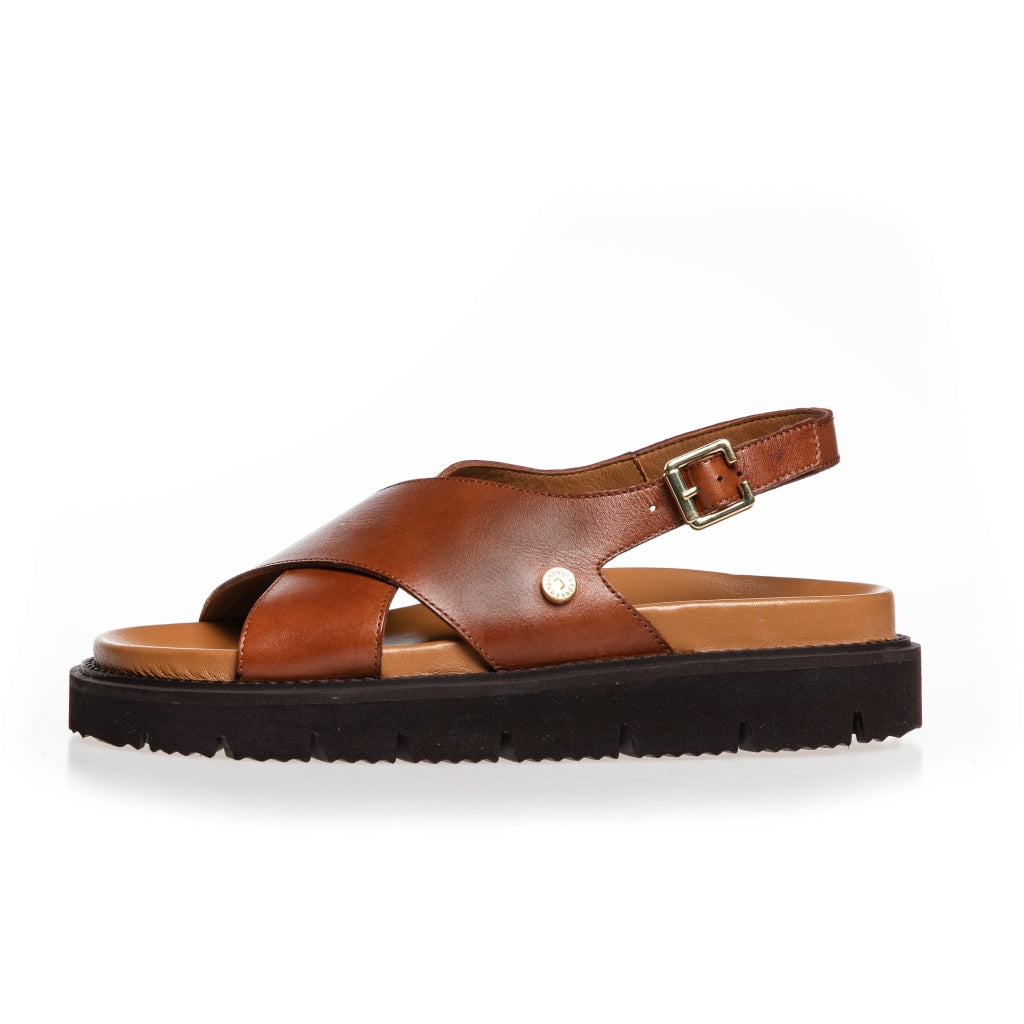 COPENHAGEN SHOES SUMMERTIME COGNAC Sandals 0241 COGNAC