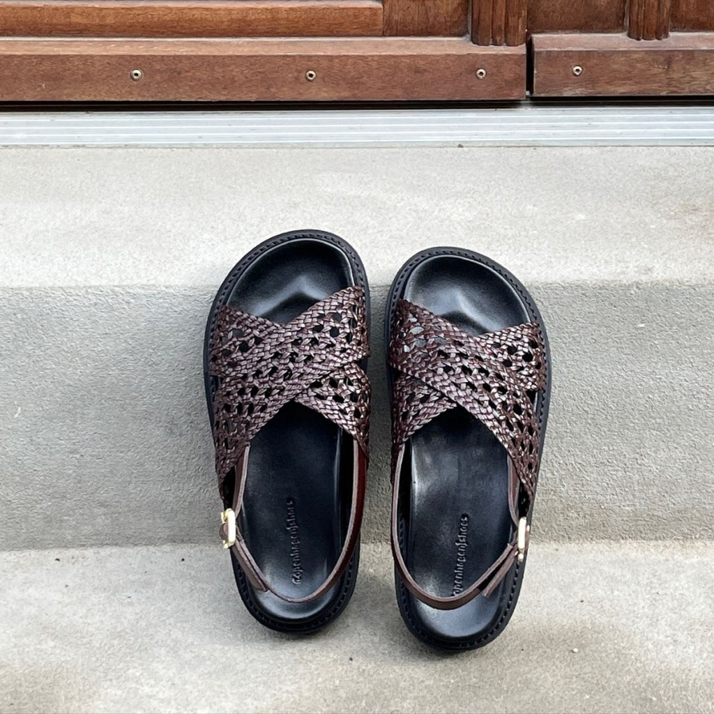 COPENHAGEN SHOES SUMMERTIME F. Sandals 0018 DK BROWN