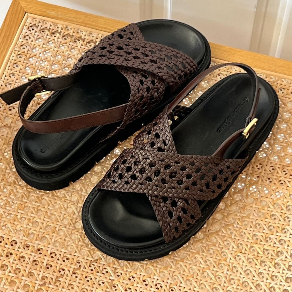 COPENHAGEN SHOES SUMMERTIME F. Sandals 0018 DK BROWN