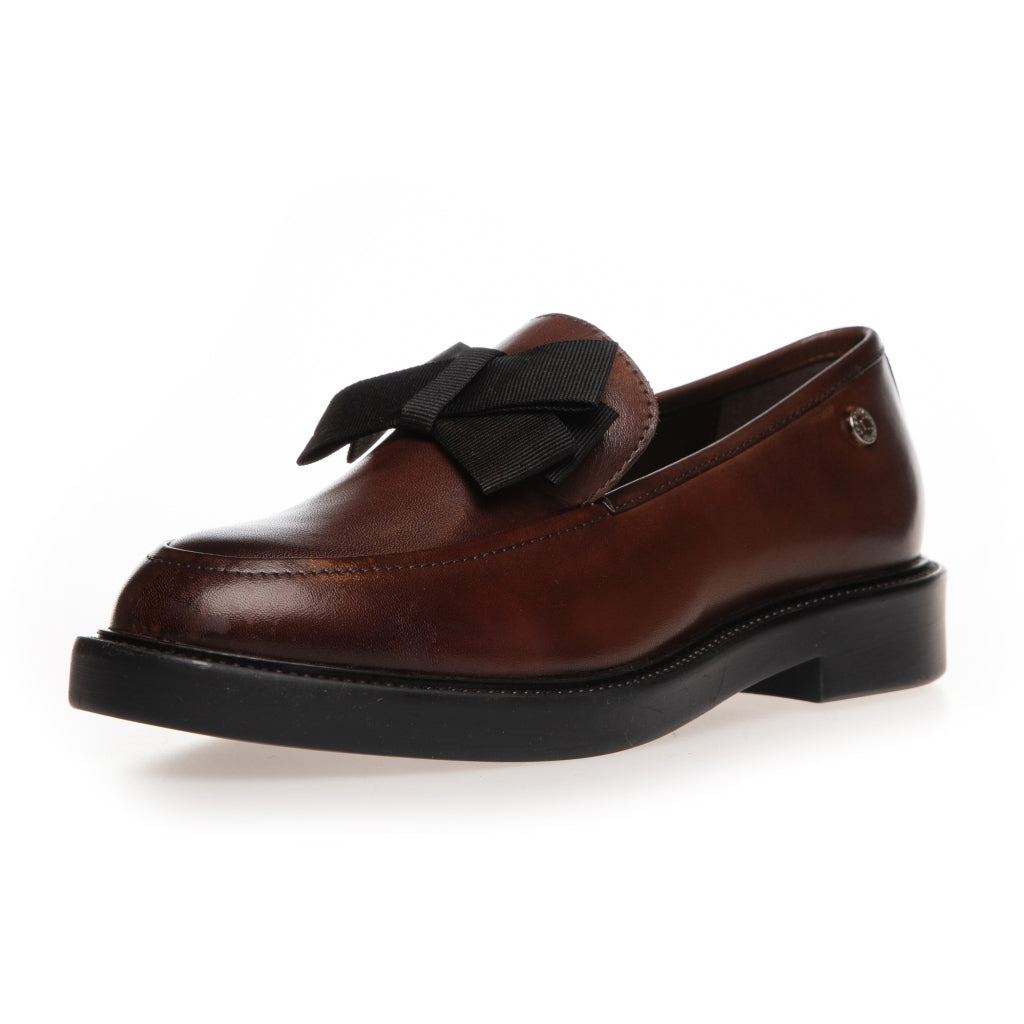 COPENHAGEN SHOES SURROUND ME LEATHER Loafers 0012 BROWN