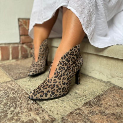 COPENHAGEN SHOES SUS 21 LEP. Stilettos 020 Brown leopard