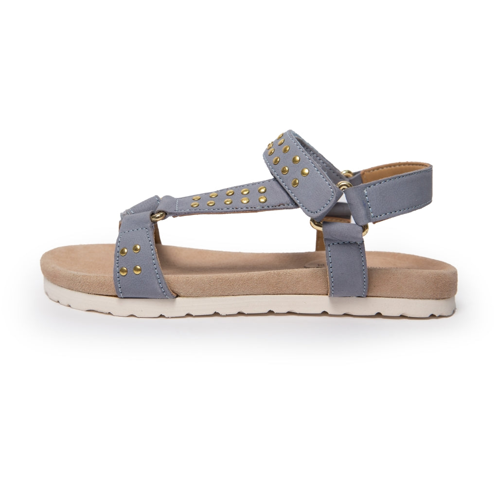 COPENHAGEN KIDS SWEAT SUEDE KIDS BS. Sandals 0034 LT BLUE