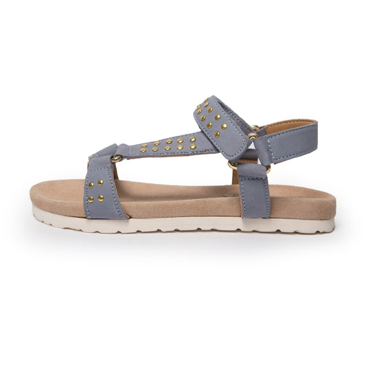 COPENHAGEN KIDS SWEAT SUEDE KIDS BS. Sandals 0034 LT BLUE