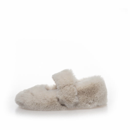 COPENHAGEN SHOES TEDDY Slippers 1620 OFF WHITE