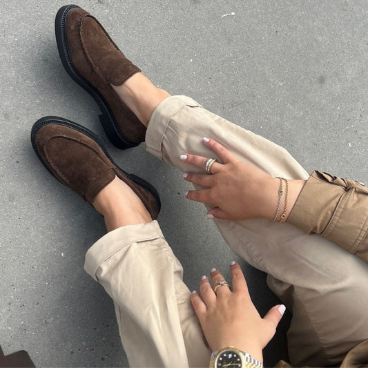 COPENHAGEN SHOES THE BEAUTY LOAFER Loafers 0018 DK BROWN
