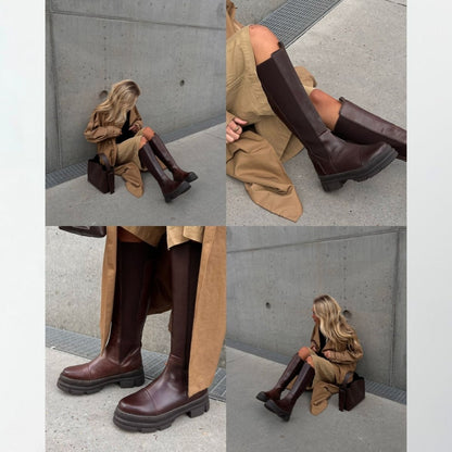 COPENHAGEN SHOES THE CELESTE Long boot 0012 BROWN