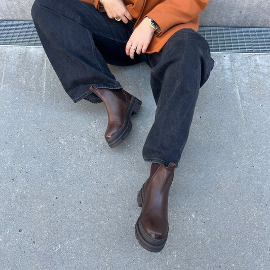COPENHAGEN SHOES THE CELESTE LOW Boots 004 Dark brown