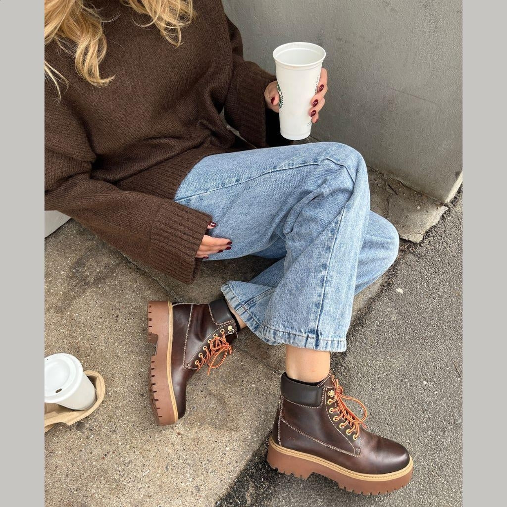 COPENHAGEN SHOES THE HIKE AND ME Boots 0012 BROWN