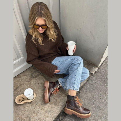 COPENHAGEN SHOES THE HIKE AND ME Boots 0012 BROWN