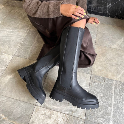 COPENHAGEN SHOES THE LAURA BOOT Long boot 0001 BLACK