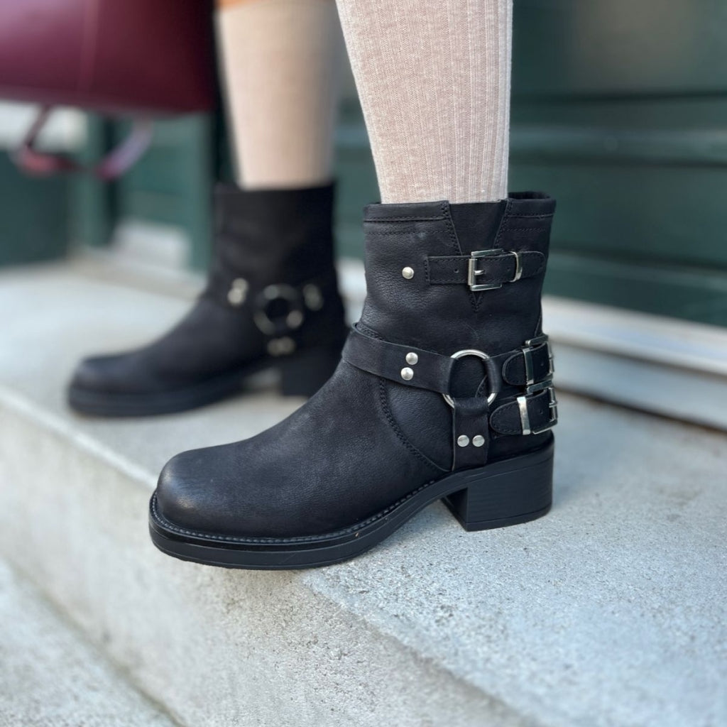 COPENHAGEN SHOES THE MAGIC MOVE NUBUCK Boots 110 Black nubuch