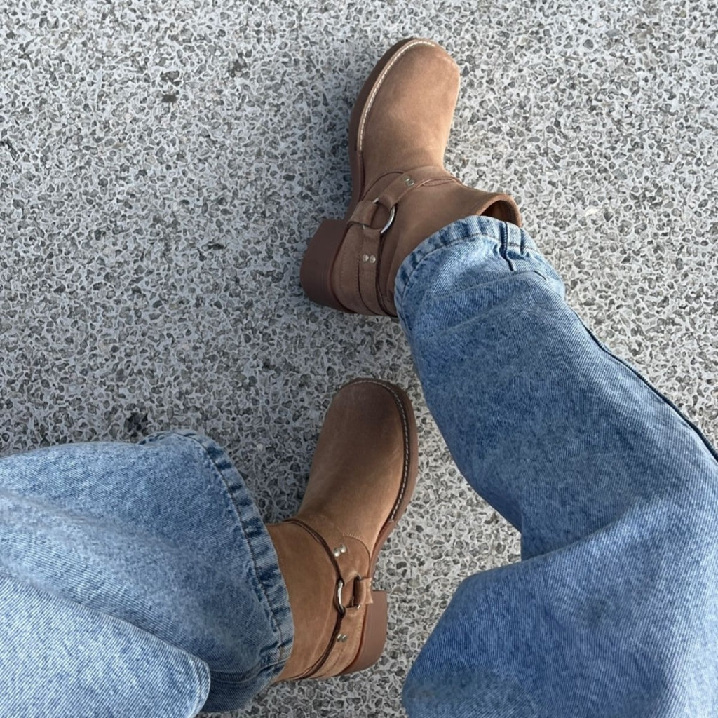 COPENHAGEN SHOES THE MAGIC MOVE SUEDE Boots 0057 TAUPE