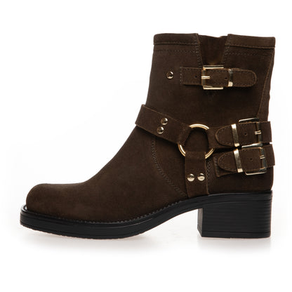 COPENHAGEN SHOES THE MAGIC MOVE SUEDE Boots 100 ARMY GREEN