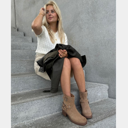 COPENHAGEN SHOES THE MAGIC MOVE SUEDE Boots 0057 TAUPE