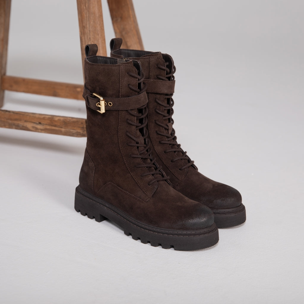 COPENHAGEN SHOES THE MOON S. Boots 0018 DK BROWN