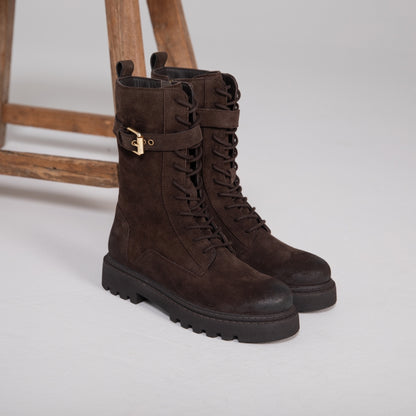 COPENHAGEN SHOES THE MOON S. Boots 0018 DK BROWN