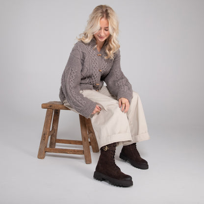 COPENHAGEN SHOES THE MOON S. Boots 0018 DK BROWN