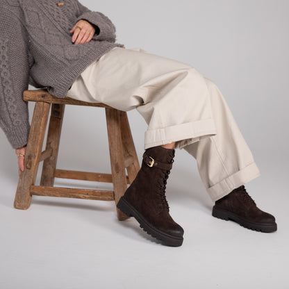 COPENHAGEN SHOES THE MOON S. Boots 0018 DK BROWN