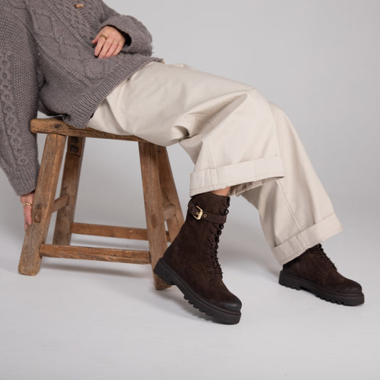 COPENHAGEN SHOES THE MOON S. Boots 0018 DK BROWN