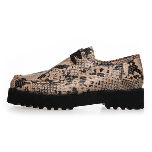 COPENHAGEN SHOES THE MOVEMENT - TAUPE SN Shoe 005 TAUPE-BLACK