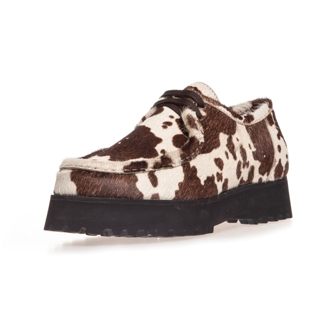 COPENHAGEN SHOES THE MOVEMENT HN Shoe 0109 WHITE/BROWN