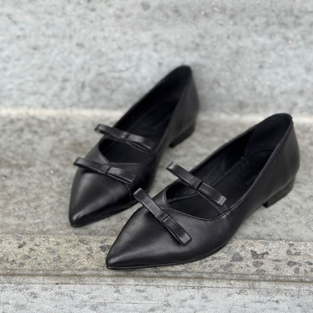 COPENHAGEN SHOES THE ONE - BLACK Ballet flats 0001 BLACK