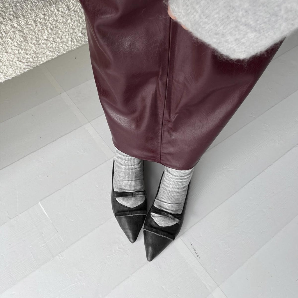 COPENHAGEN SHOES THE ONE - BLACK Ballet flats 0001 BLACK