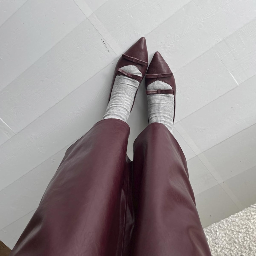 COPENHAGEN SHOES THE ONE - BORDEAUX Ballet flats 2222 BORDEAUX