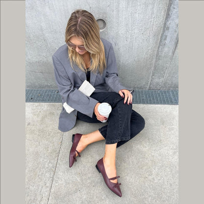 COPENHAGEN SHOES THE ONE - BORDEAUX Ballet flats 2222 BORDEAUX