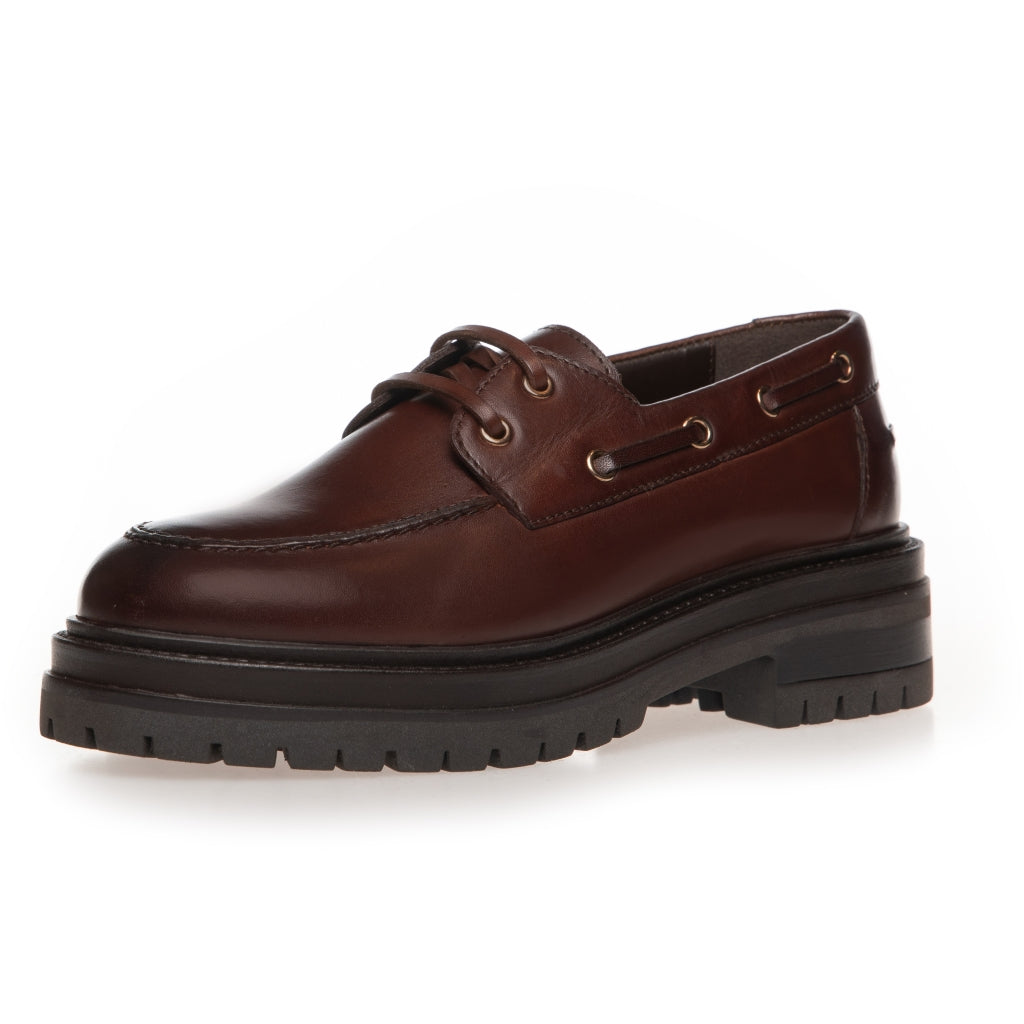 COPENHAGEN SHOES THE PASSION SHOE Boat Shoe 0012 BROWN