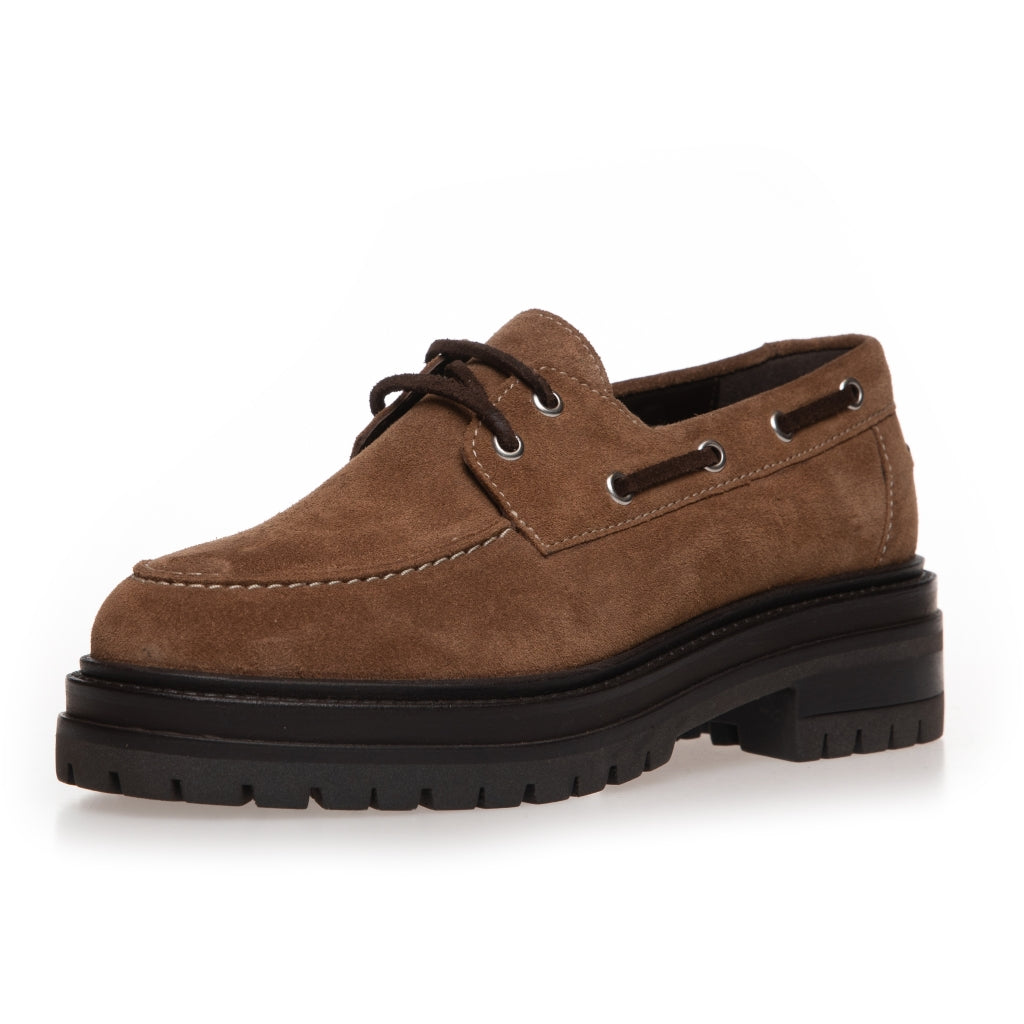 COPENHAGEN SHOES THE PASSION SHOE SUEDE Boat Shoe 125 TAN