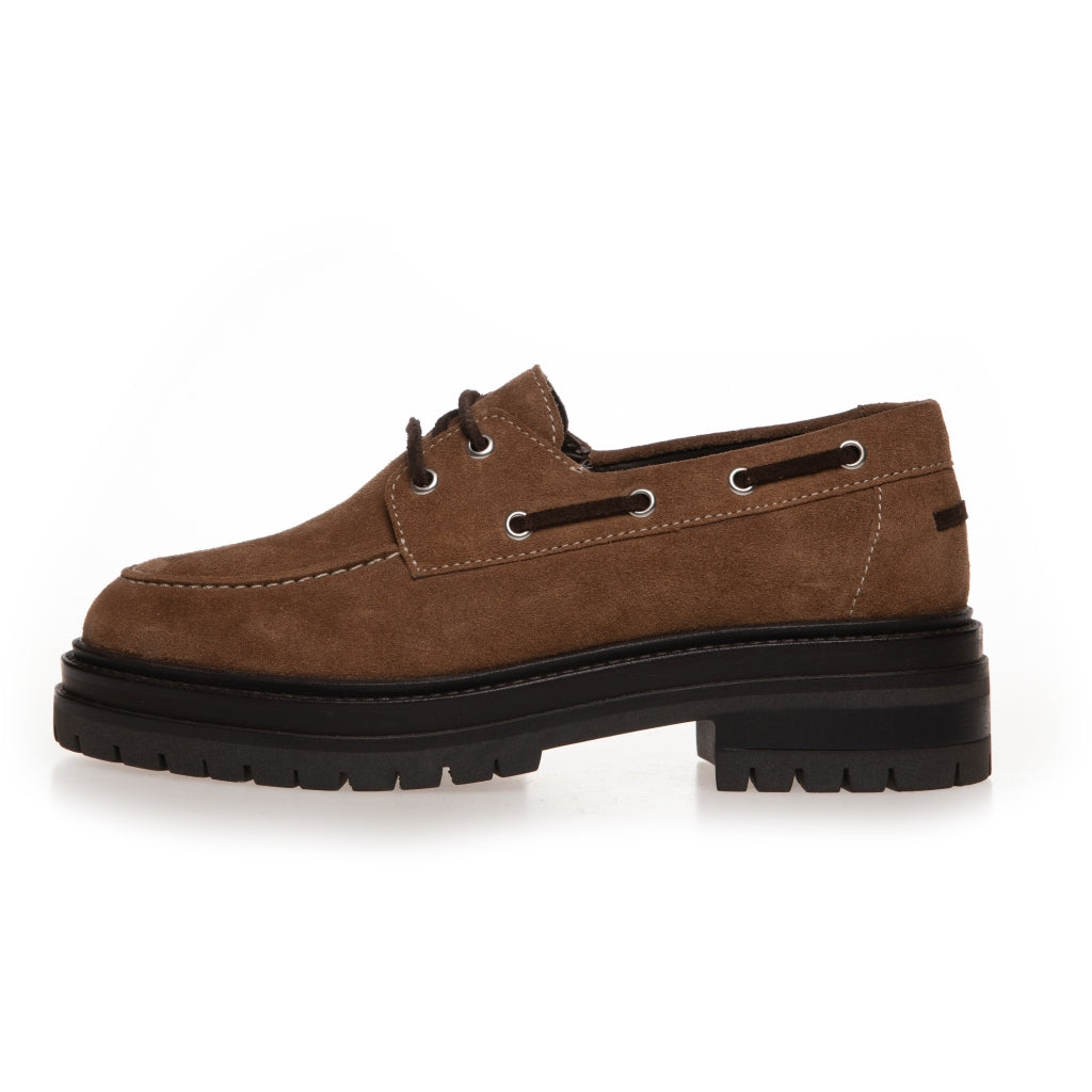 COPENHAGEN SHOES THE PASSION SHOE SUEDE Boat Shoe 125 TAN