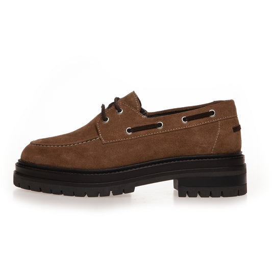 COPENHAGEN SHOES THE PASSION SHOE SUEDE Boat Shoe 125 TAN