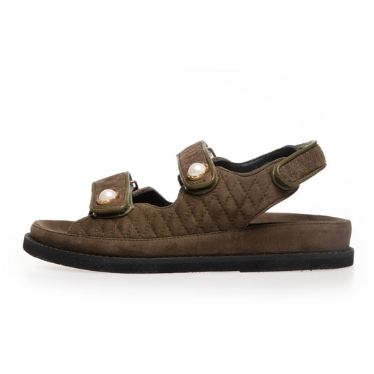 COPENHAGEN SHOES THE PEARL SANDAL Sandals 100 ARMY GREEN