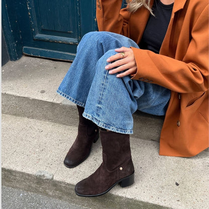 COPENHAGEN SHOES THE REAL WALKING SUEDE Boots 0012 BROWN